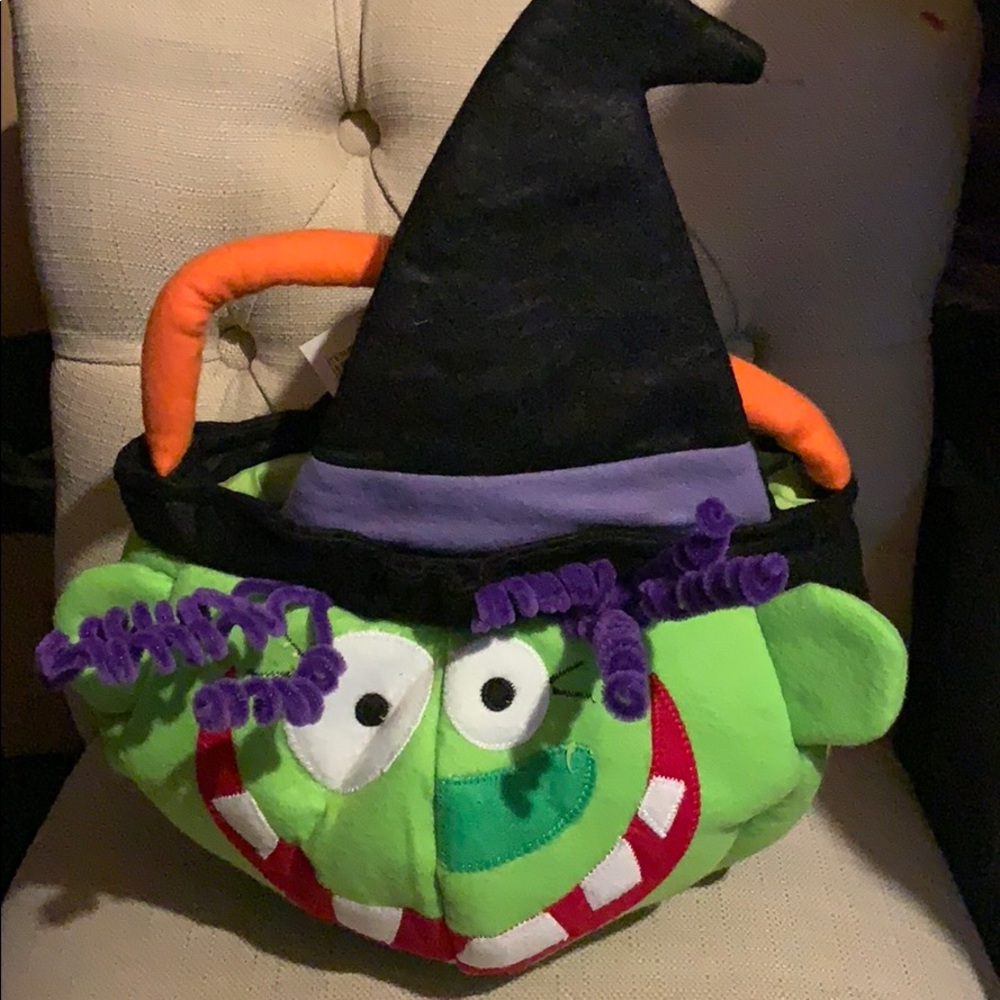 New Felt Halloween crazy witch Trick-or-treat tote